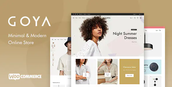 Goya - Tema moderno para WooCommerce