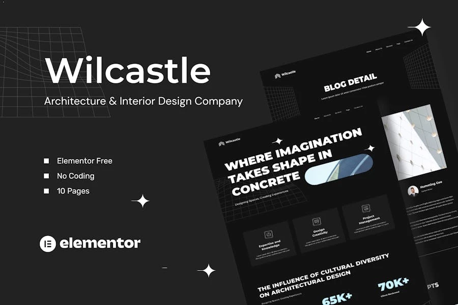 Wilcastle - Kits de plantillas de arquitectura y diseño de interiores