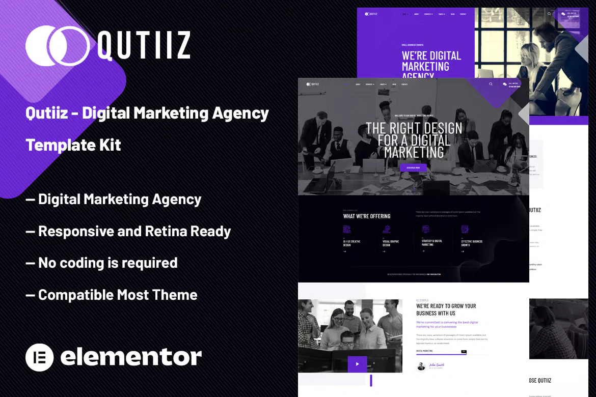 Qutiiz - Kit de plantillas para agencias de marketing digital
