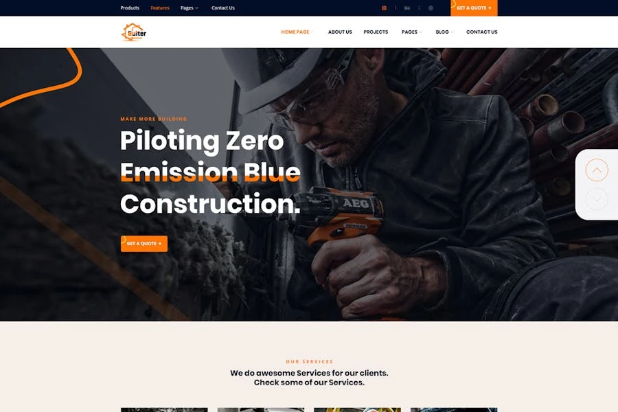 Bulter - Template Kit de construcción limpia