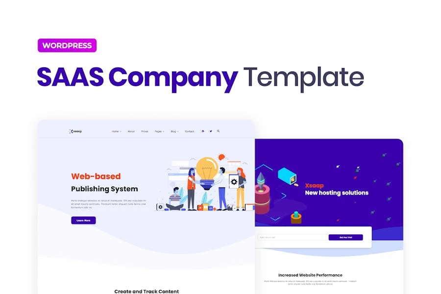 Xsapp — Template Kit Elementor para empresas de Saas