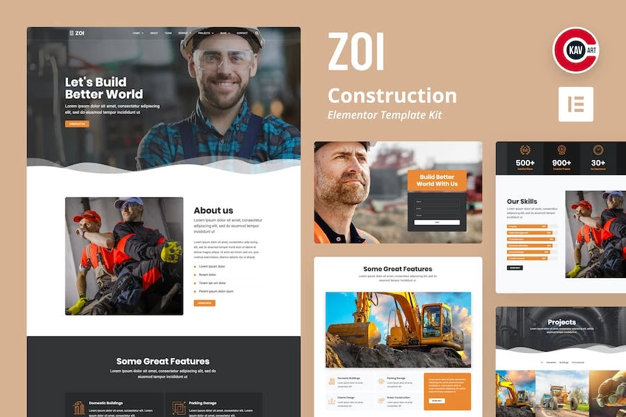 ZOI - Template Kit de construcci??n