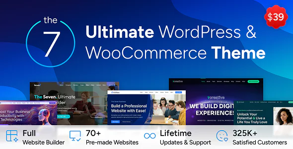 The7: el tema definitivo para WordPress y WooCommerce