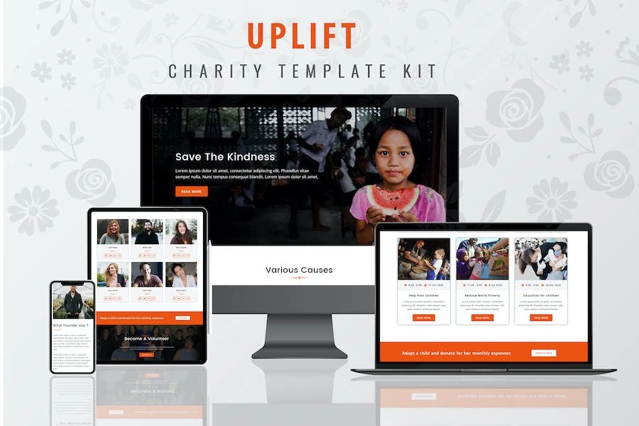 Uplift – Kit de plantillas para organizaciones benéficas