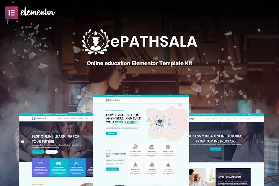 ePathsala – Template Kit de elementos educativos en línea