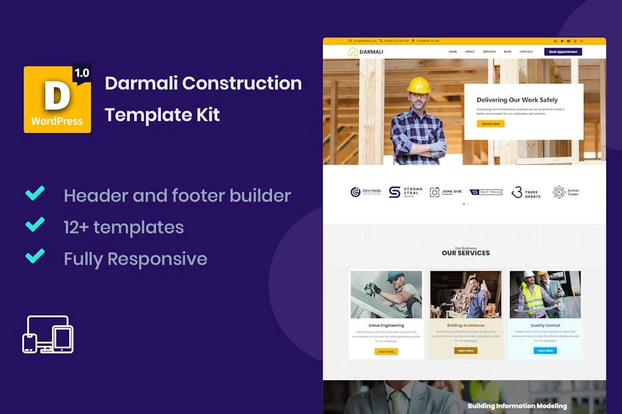 Darmali – Template Kit de construcción