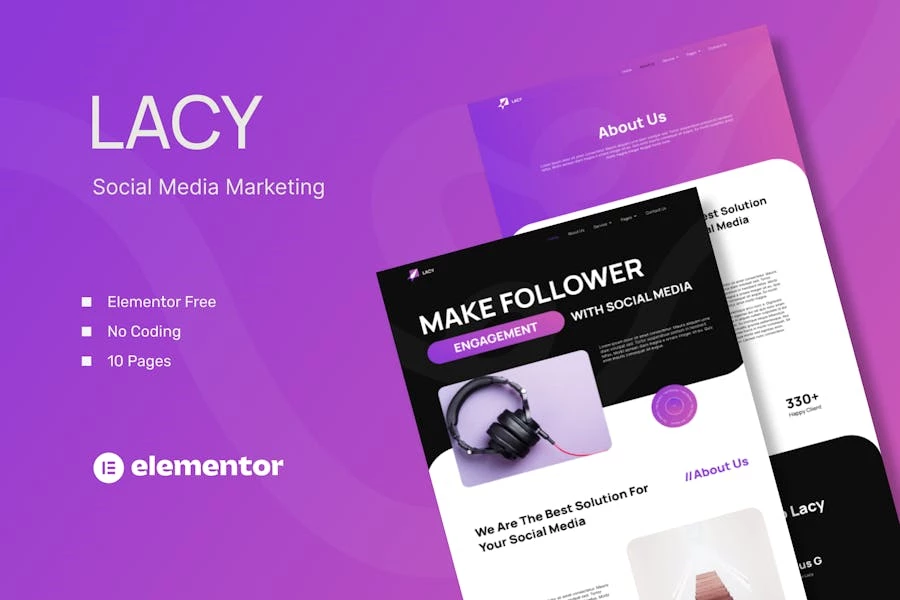 Lacy – Template Kits de marketing en redes sociales