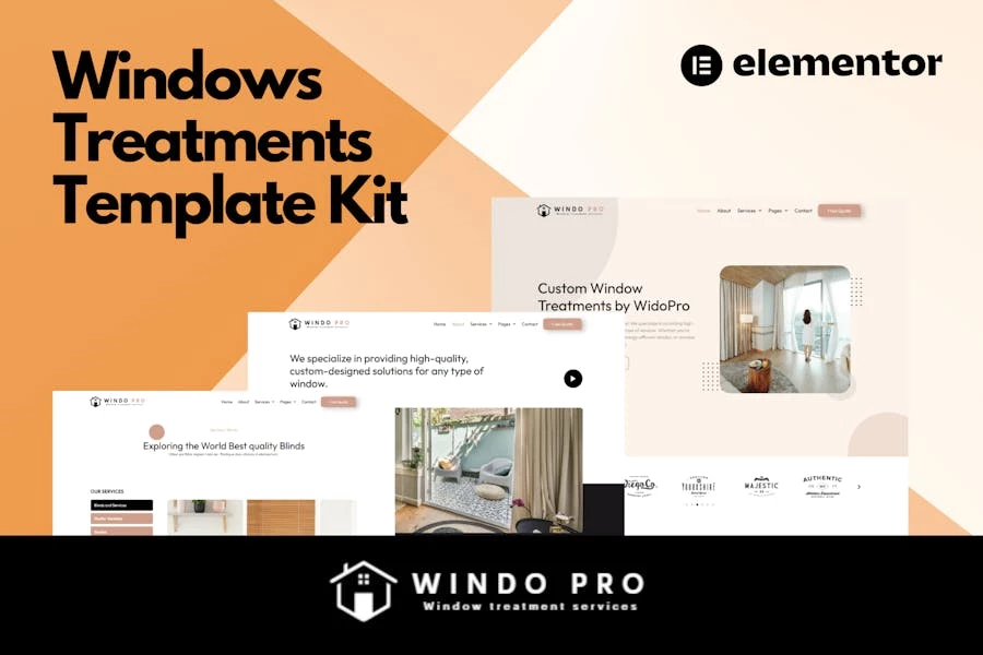 Windo – Template Kit para tratamientos de ventanas