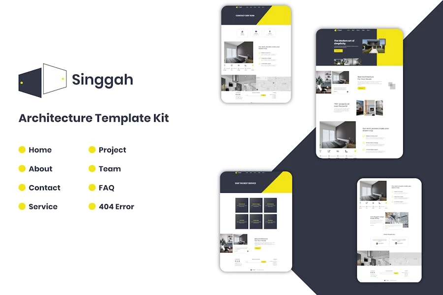 Singgah – Kit de plantillas de arquitectura Elementor Pro