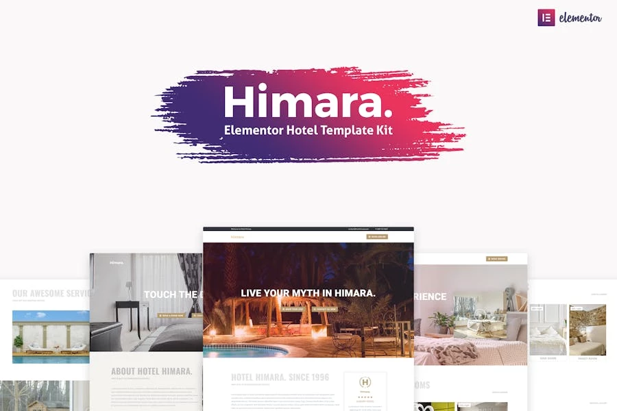 Himara – Template Kit para hoteles