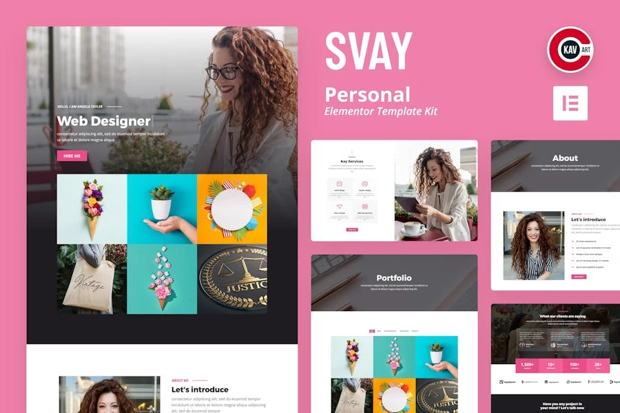 Svay – Template Kit personales