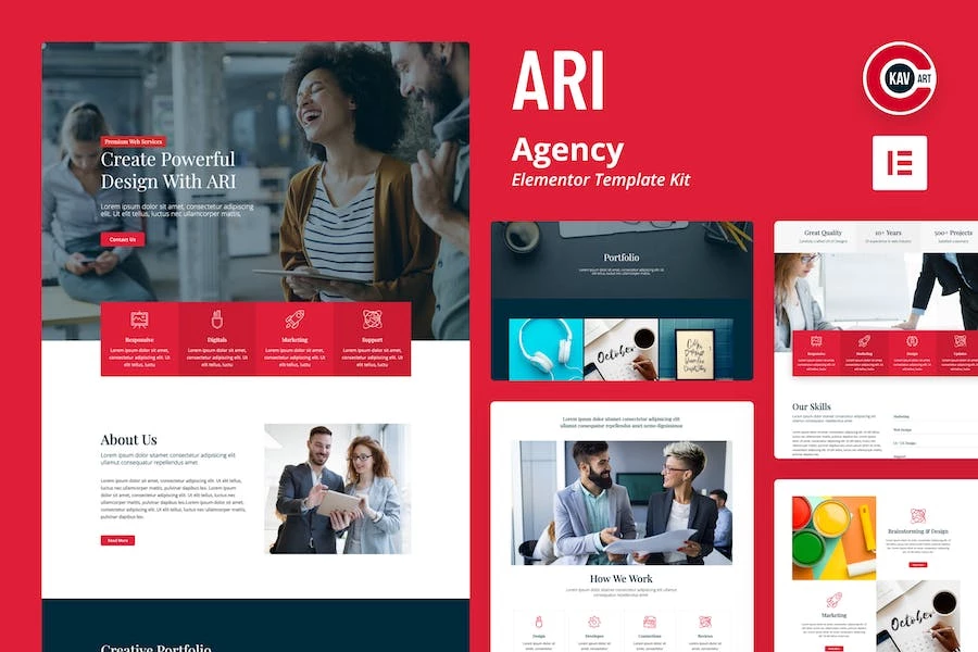 ARI – Template Kit de agencia