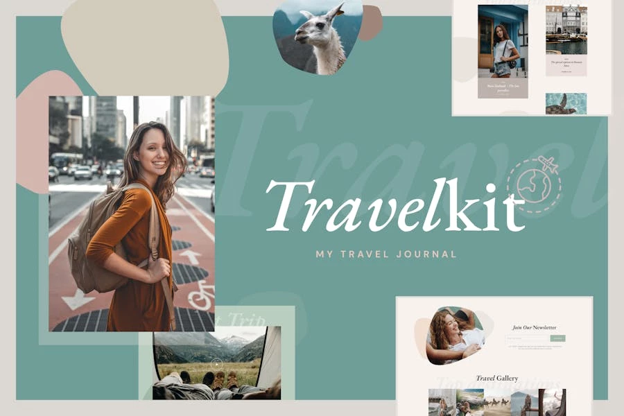 TravelKit – Kit de plantillas de diarios y blogs para Elementor
