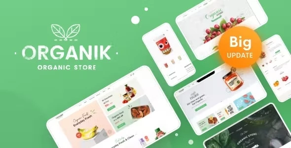 Organik – Tema de WordPress para tienda de alimentos orgánicos