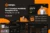 Kits de plantillas de Elementor para currículum vitae y Porfolio Creativo de Orange